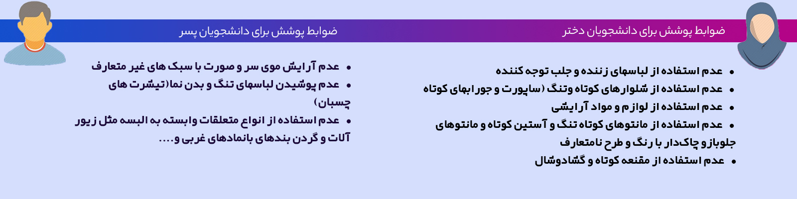 عکس سوم -الگوی پوشش